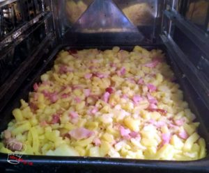 zapečené brambory